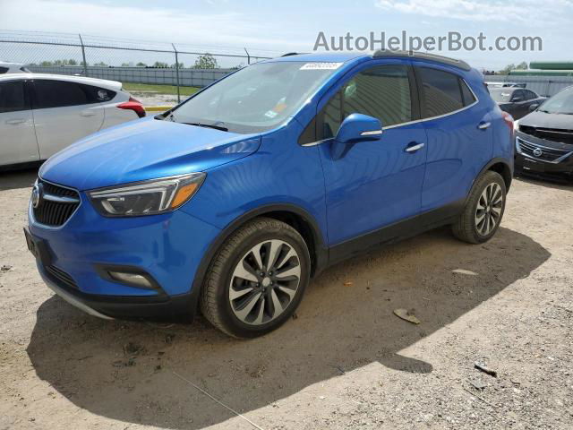 2018 Buick Encore Essence Синий vin: KL4CJCSB7JB526734