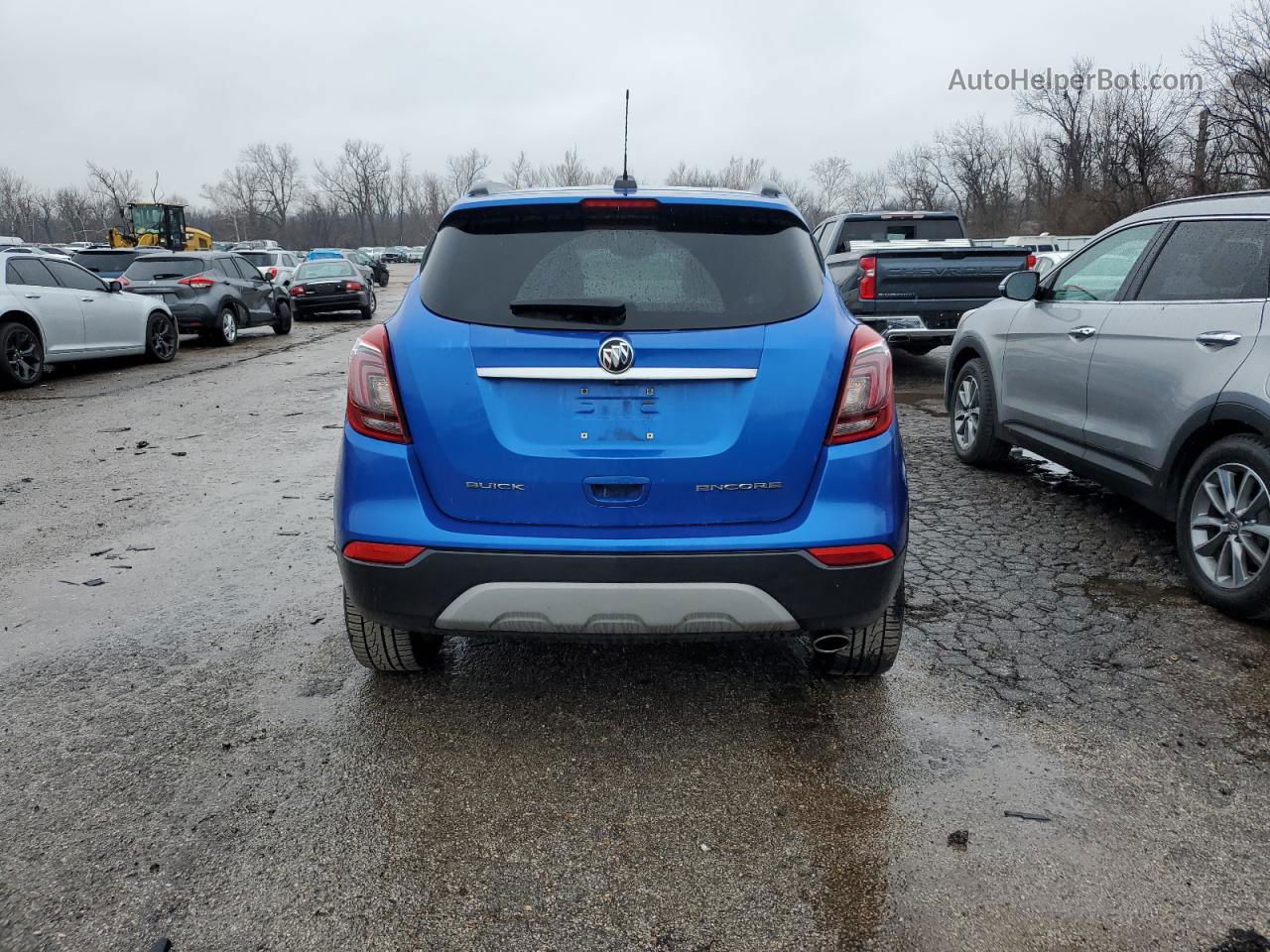 2018 Buick Encore Essence Blue vin: KL4CJCSB7JB527821