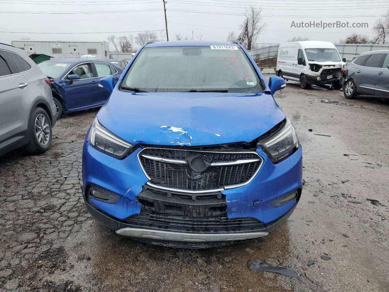 2018 Buick Encore Essence Blue vin: KL4CJCSB7JB527821