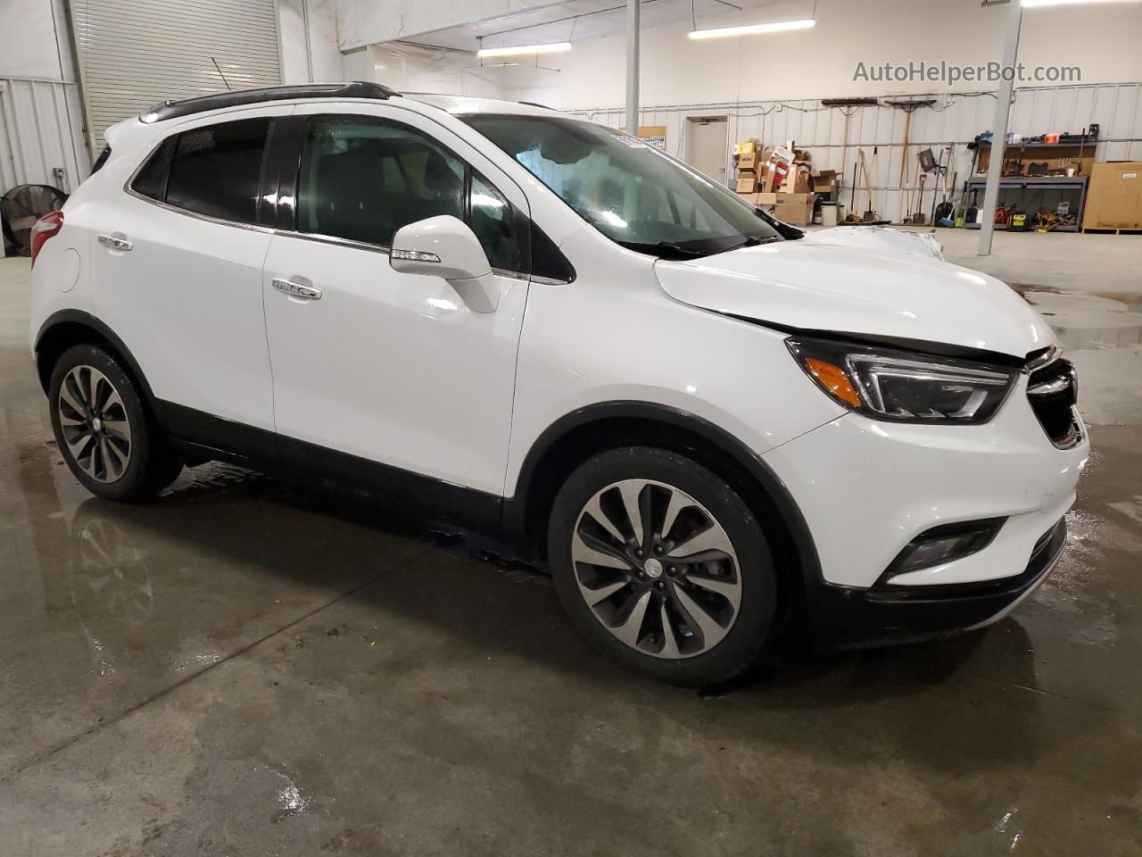 2018 Buick Encore Essence White vin: KL4CJCSB7JB551150