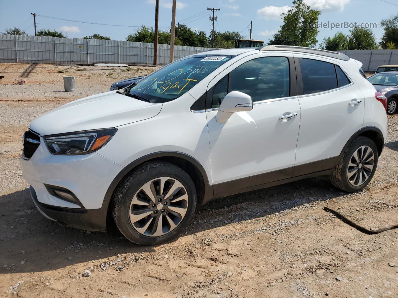 2018 Buick Encore Essence White vin: KL4CJCSB8JB531084