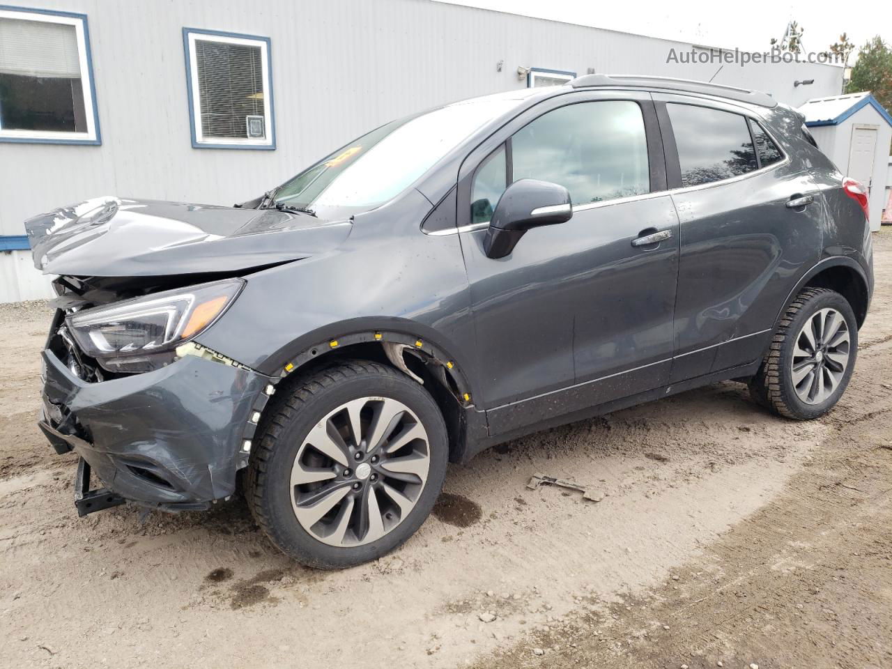 2018 Buick Encore Essence Серый vin: KL4CJCSBXJB553281