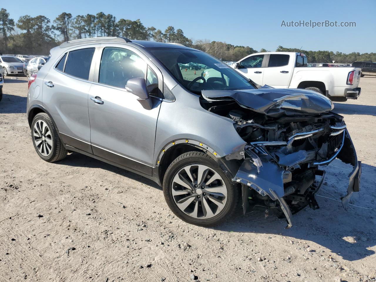 2019 Buick Encore Essence Серый vin: KL4CJCSM0KB879013