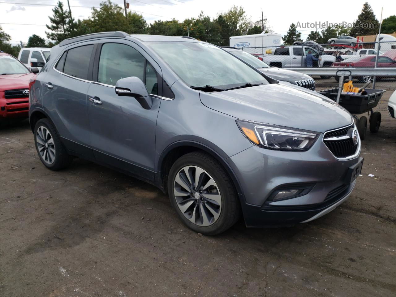 2019 Buick Encore Essence Gray vin: KL4CJCSM0KB889119