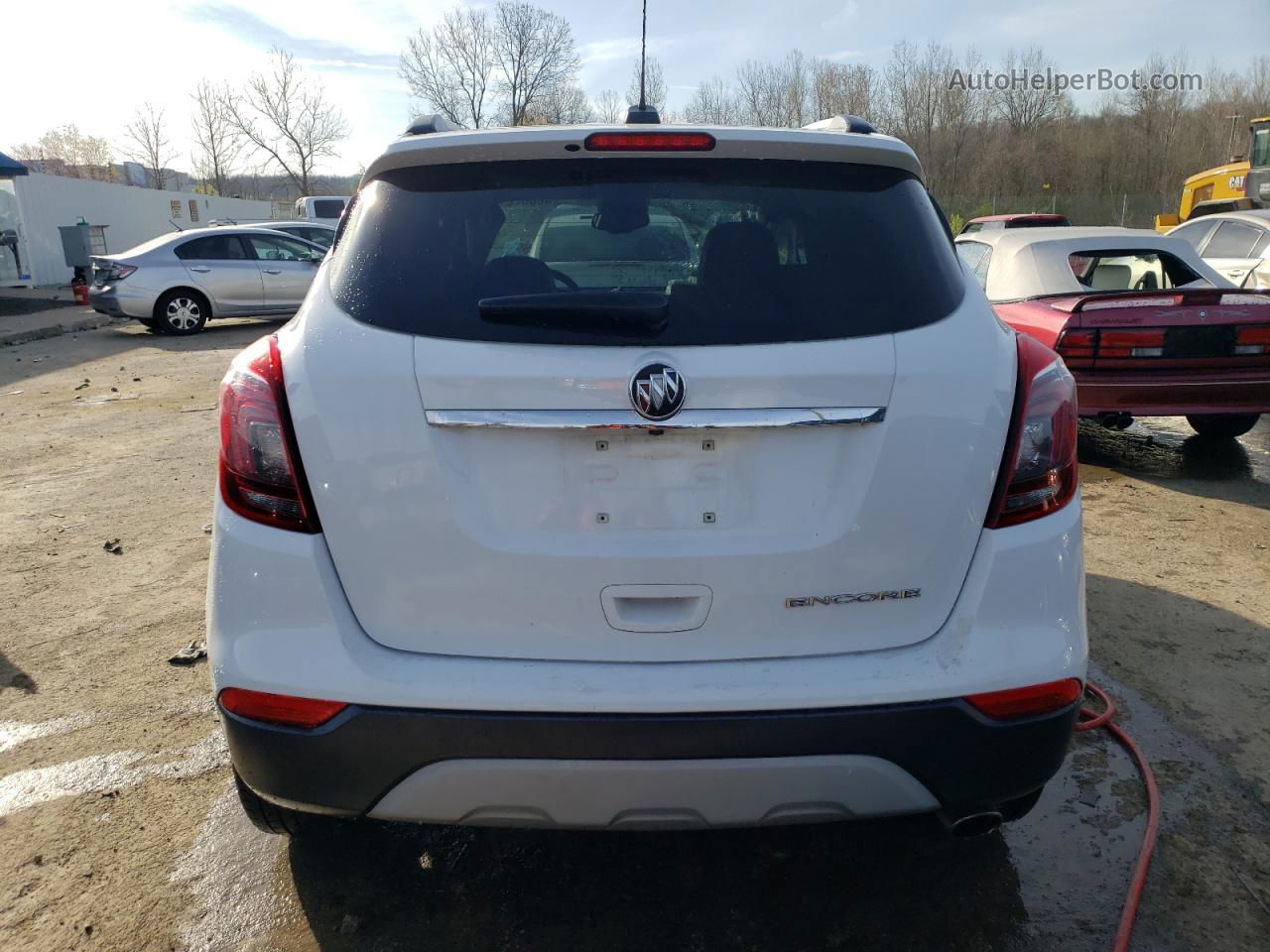 2019 Buick Encore Essence White vin: KL4CJCSM0KB897494