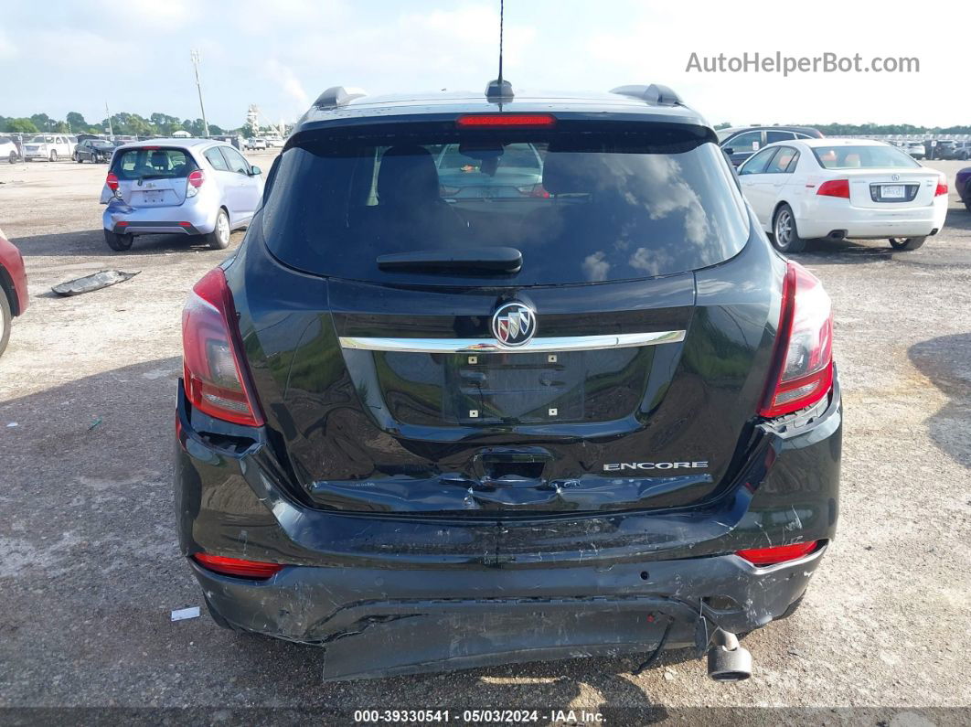 2019 Buick Encore Fwd Essence Черный vin: KL4CJCSM1KB751587