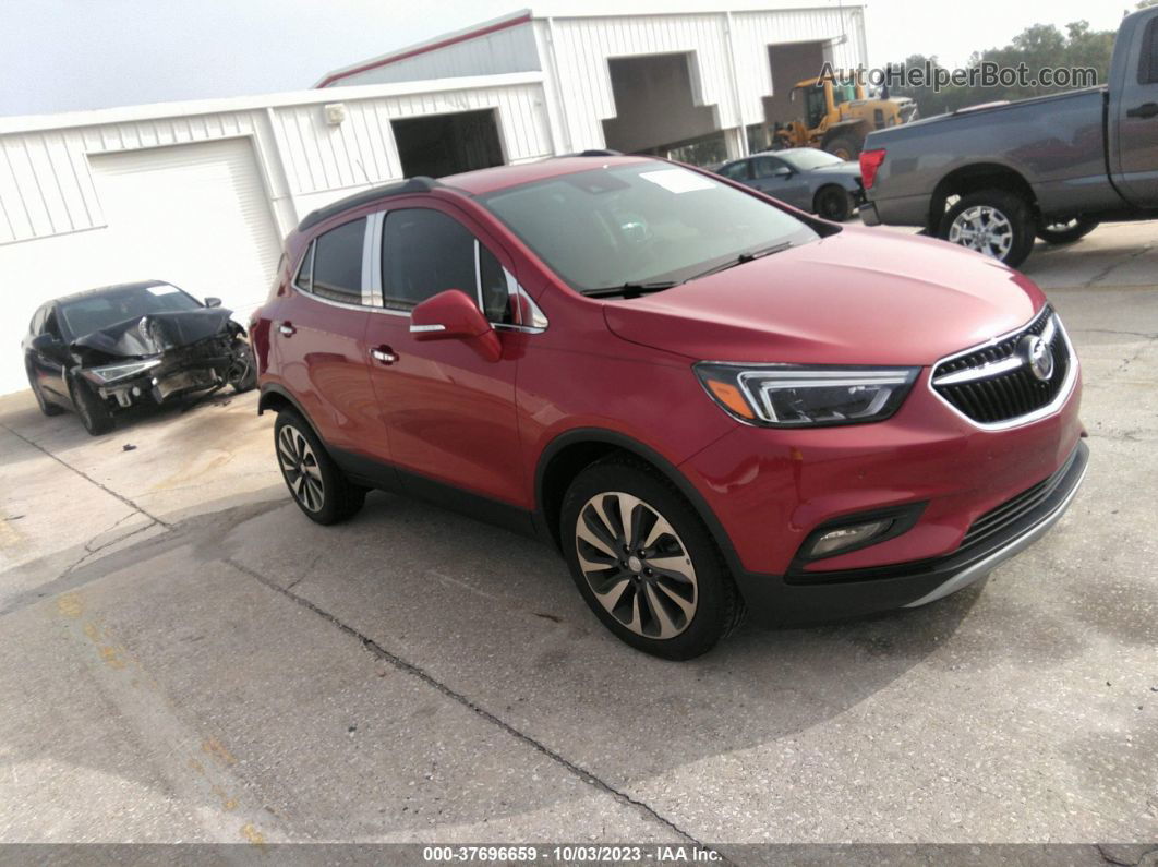 2019 Buick Encore Fwd Essence Maroon vin: KL4CJCSM1KB759673