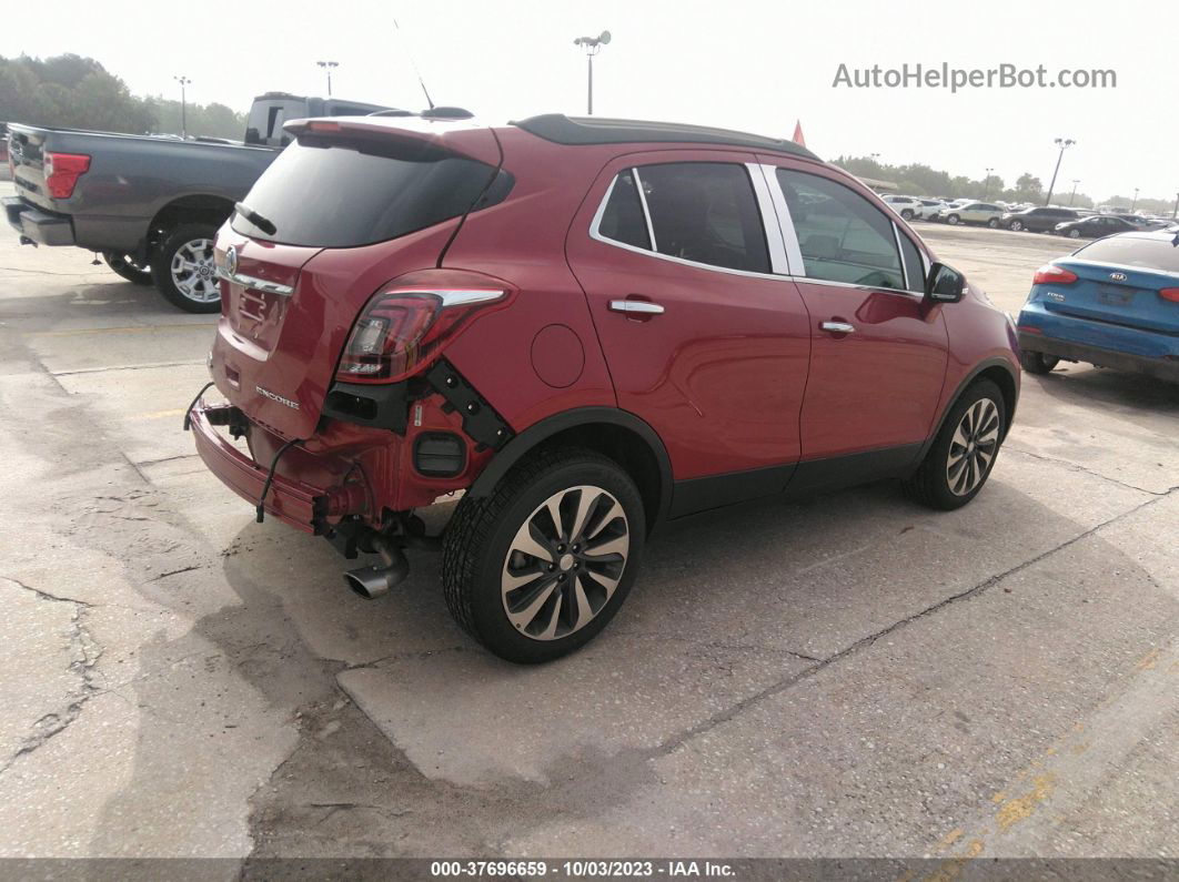 2019 Buick Encore Fwd Essence Maroon vin: KL4CJCSM1KB759673