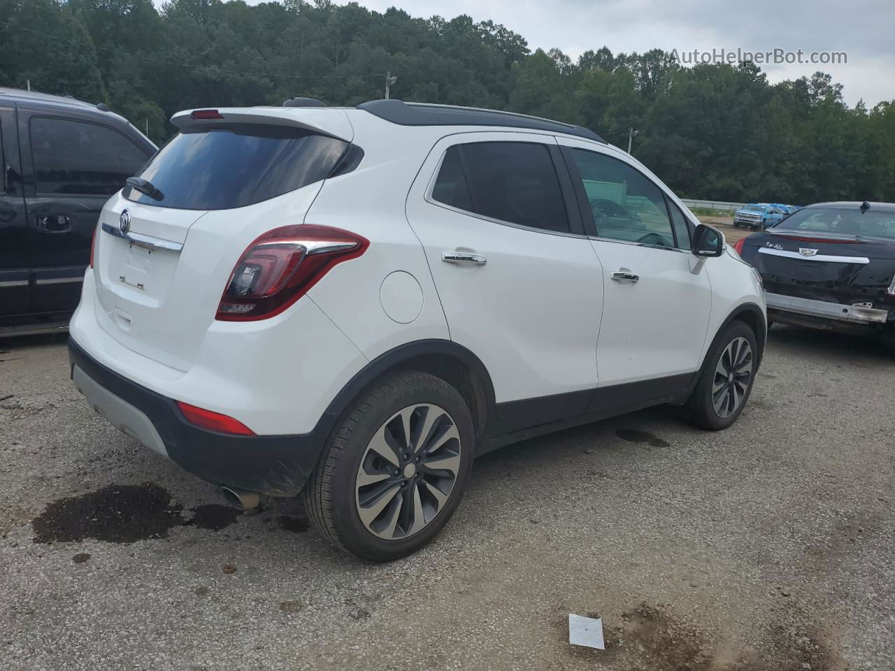 2019 Buick Encore Essence Белый vin: KL4CJCSM1KB809018