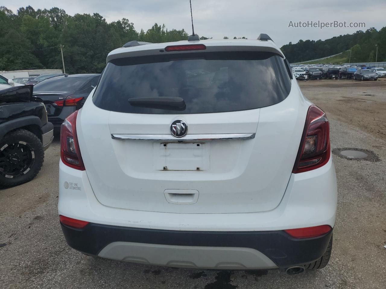 2019 Buick Encore Essence Белый vin: KL4CJCSM1KB809018