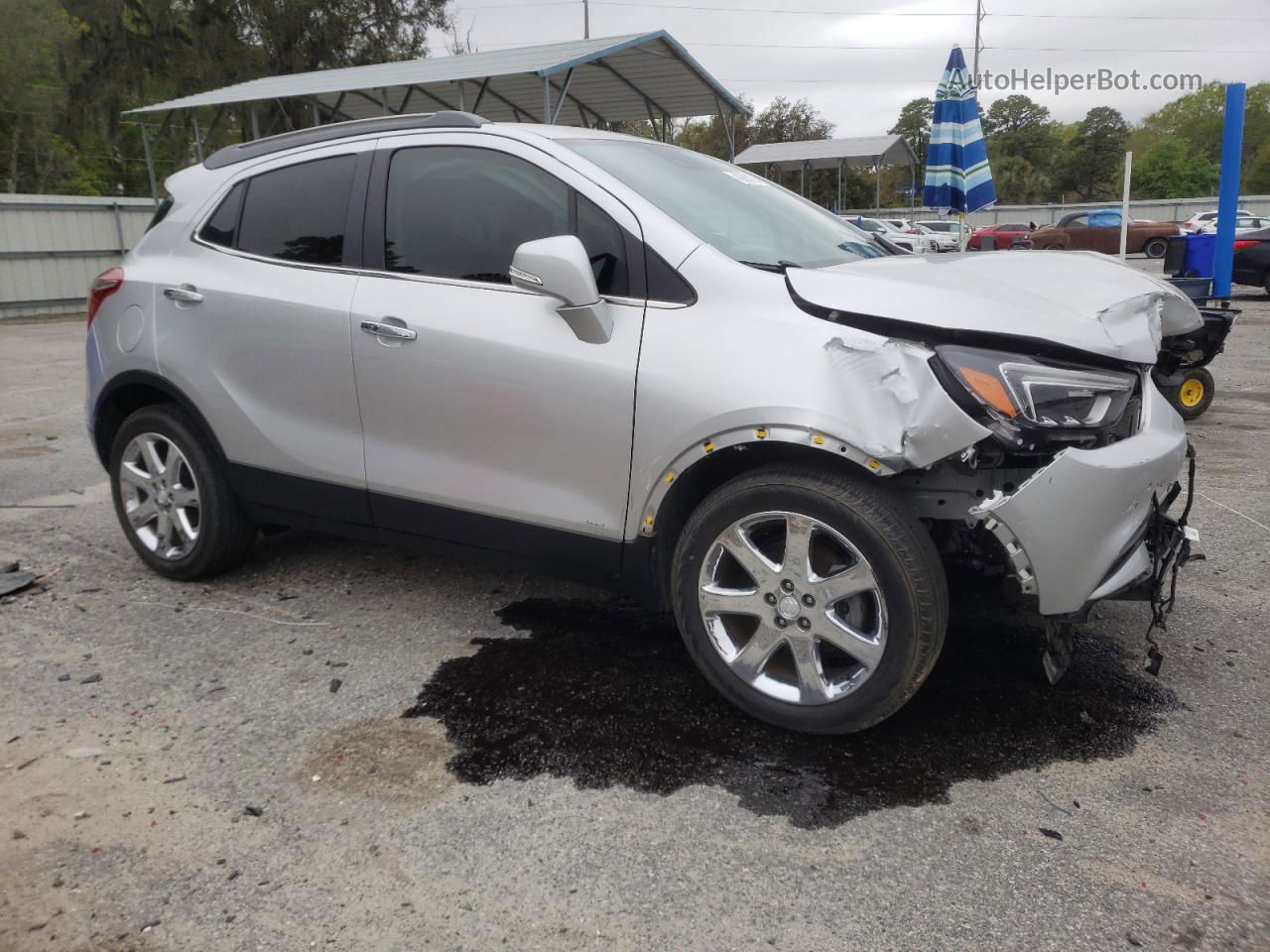 2019 Buick Encore Essence Silver vin: KL4CJCSM2KB754594