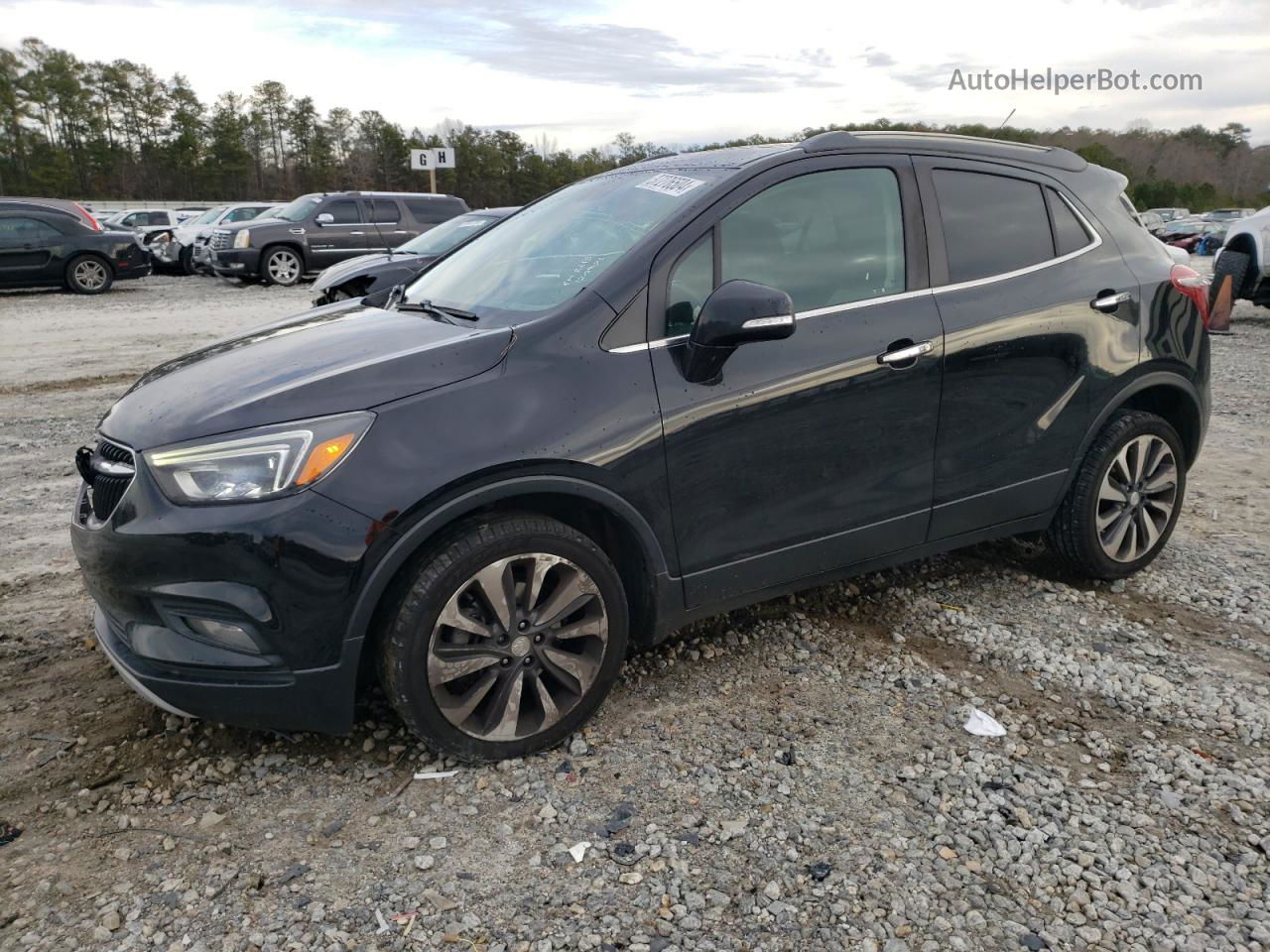 2019 Buick Encore Essence Черный vin: KL4CJCSM2KB782945