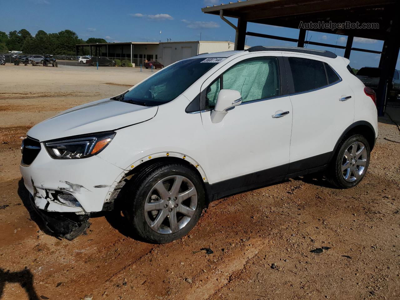 2019 Buick Encore Essence White vin: KL4CJCSM2KB873746