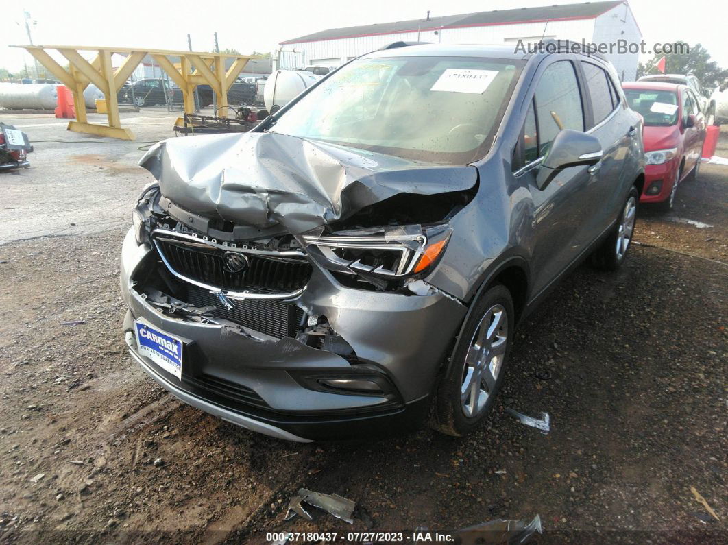 2019 Buick Encore Fwd Essence Gray vin: KL4CJCSM2KB915137