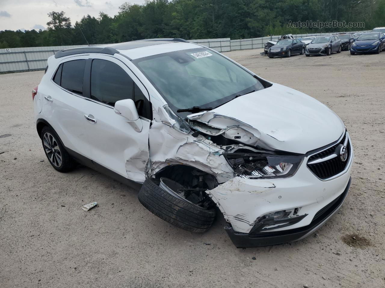 2019 Buick Encore Essence White vin: KL4CJCSM3KB866983