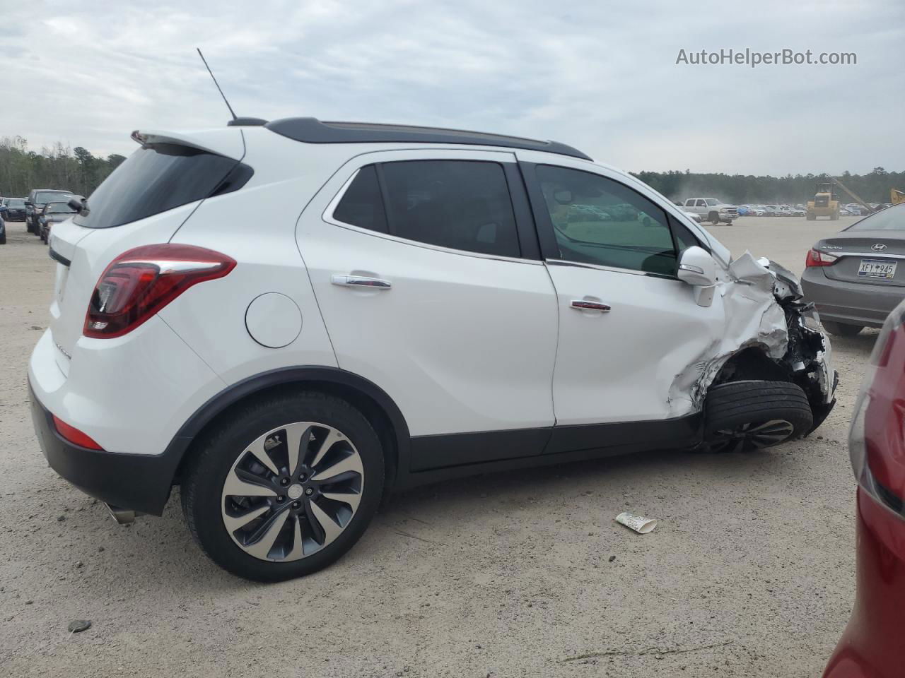 2019 Buick Encore Essence White vin: KL4CJCSM3KB866983