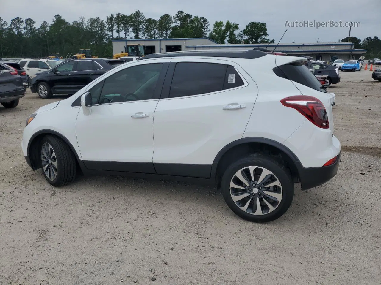 2019 Buick Encore Essence White vin: KL4CJCSM3KB866983