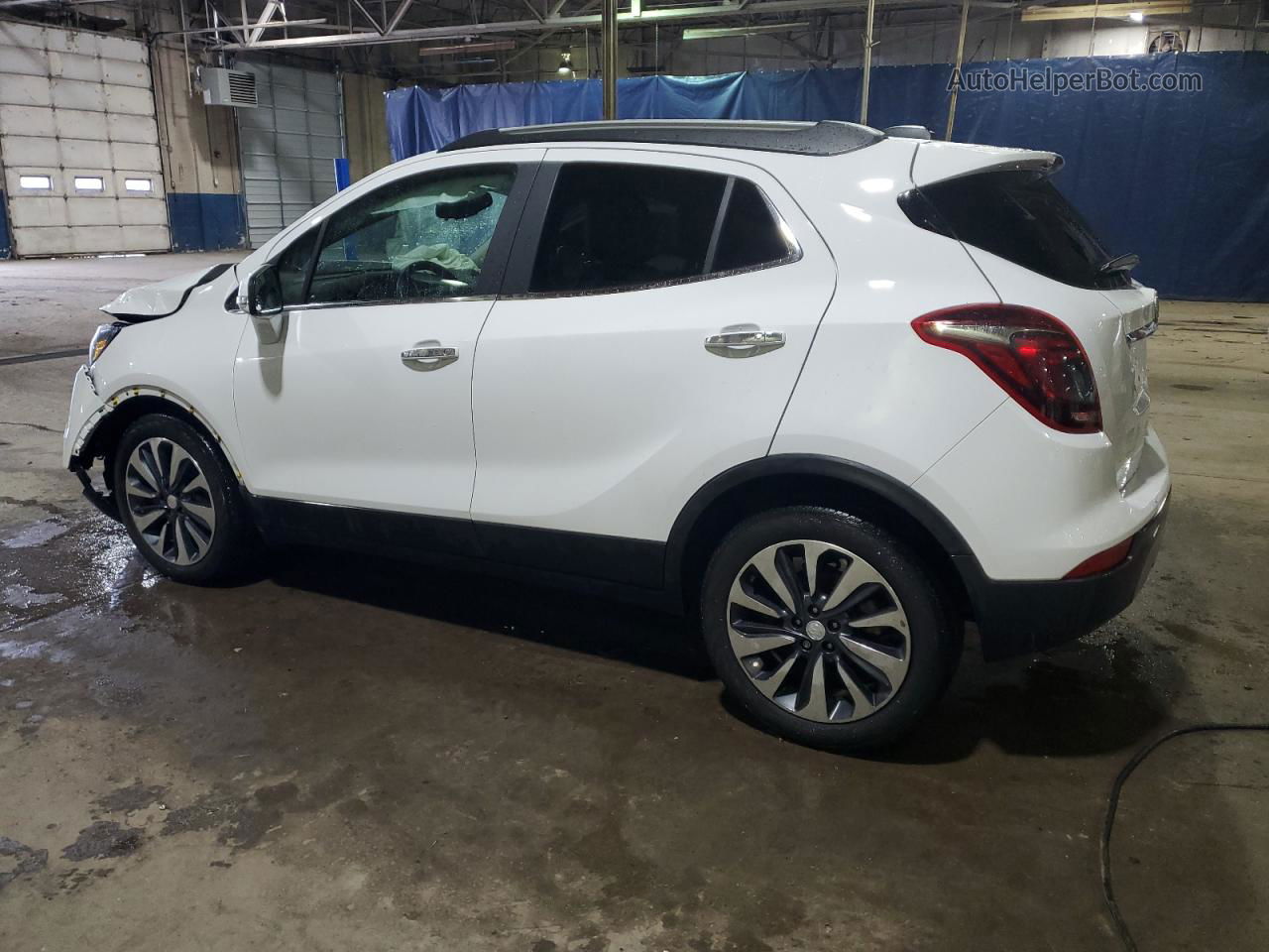 2019 Buick Encore Essence White vin: KL4CJCSM4KB901384