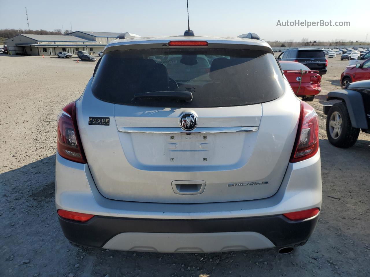 2019 Buick Encore Essence Silver vin: KL4CJCSM6KB835078