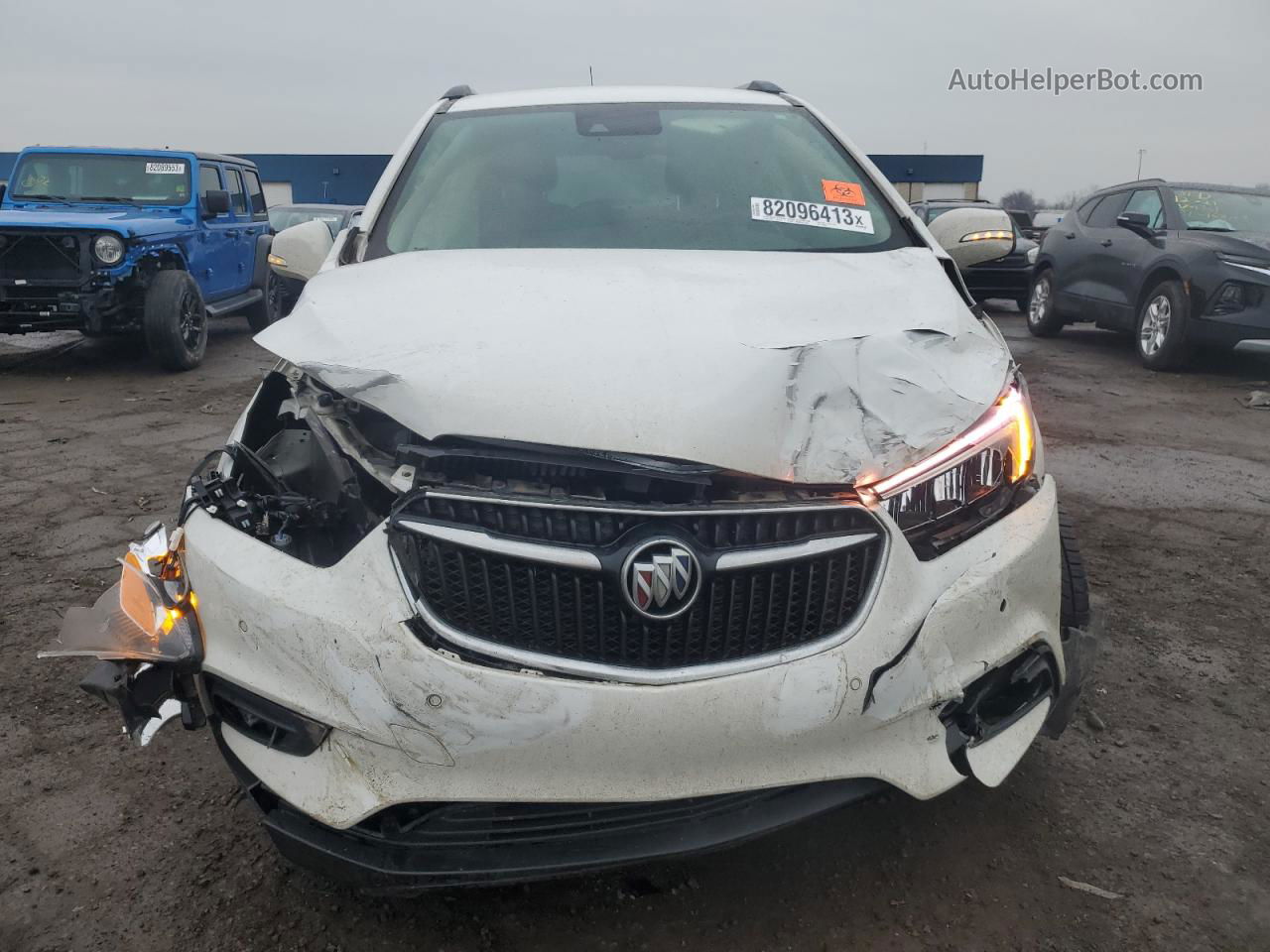 2019 Buick Encore Essence White vin: KL4CJCSM7KB755336