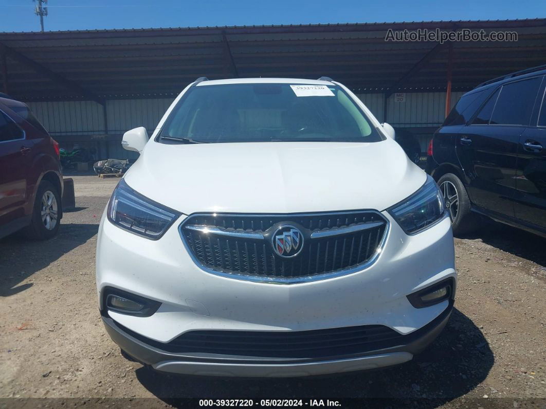 2019 Buick Encore Fwd Essence White vin: KL4CJCSM7KB841827