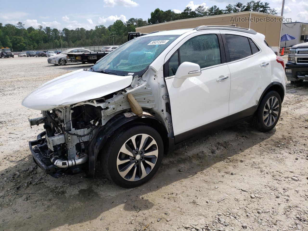 2019 Buick Encore Essence White vin: KL4CJCSM8KB720840