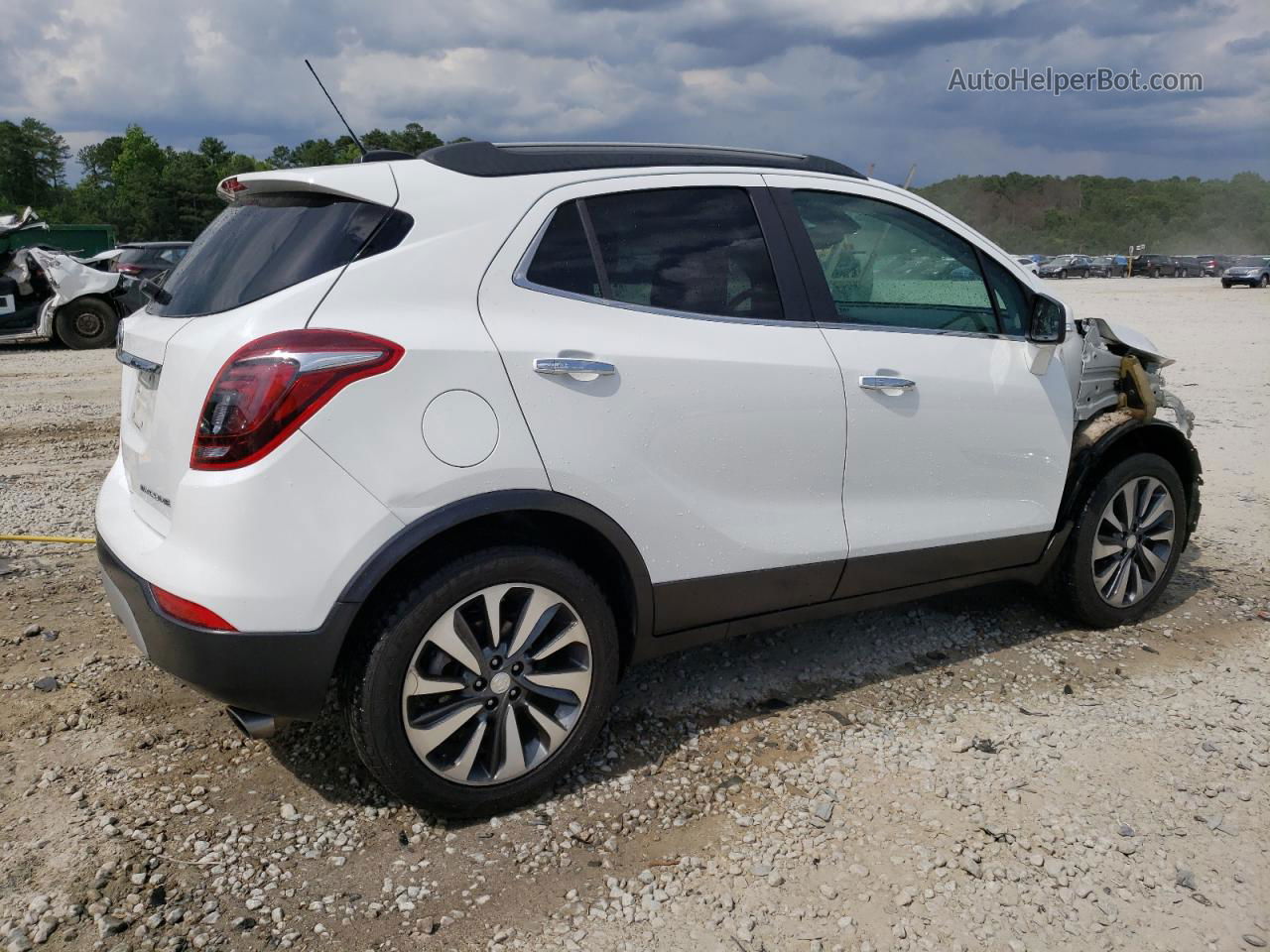 2019 Buick Encore Essence White vin: KL4CJCSM8KB720840