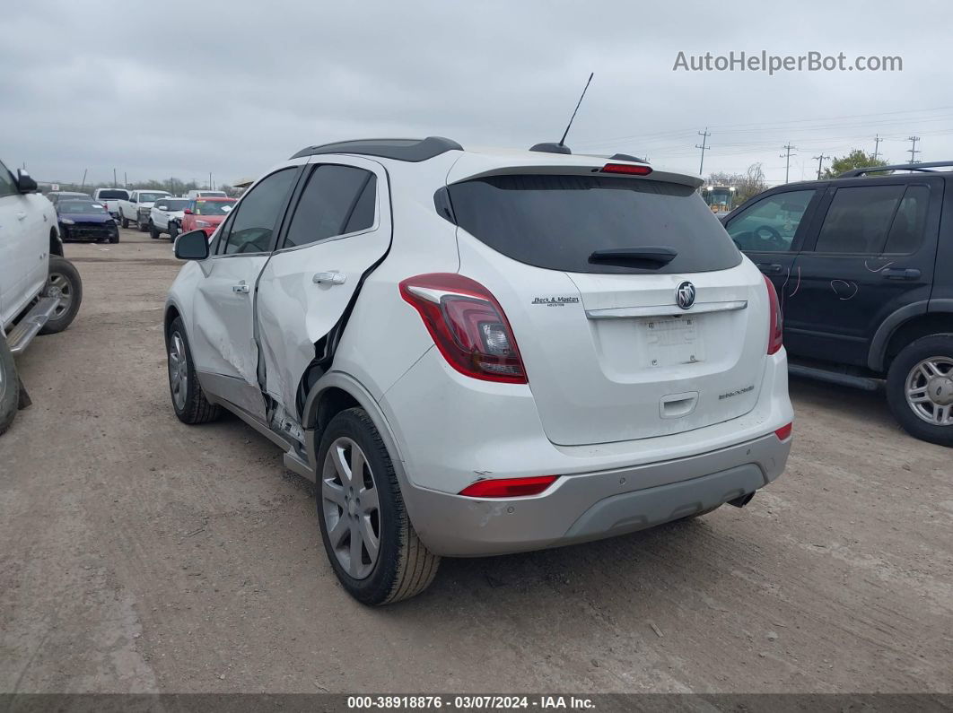 2019 Buick Encore Fwd Essence Белый vin: KL4CJCSM8KB740733