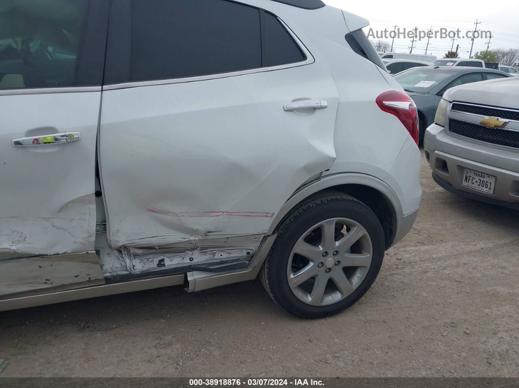 2019 Buick Encore Fwd Essence Белый vin: KL4CJCSM8KB740733