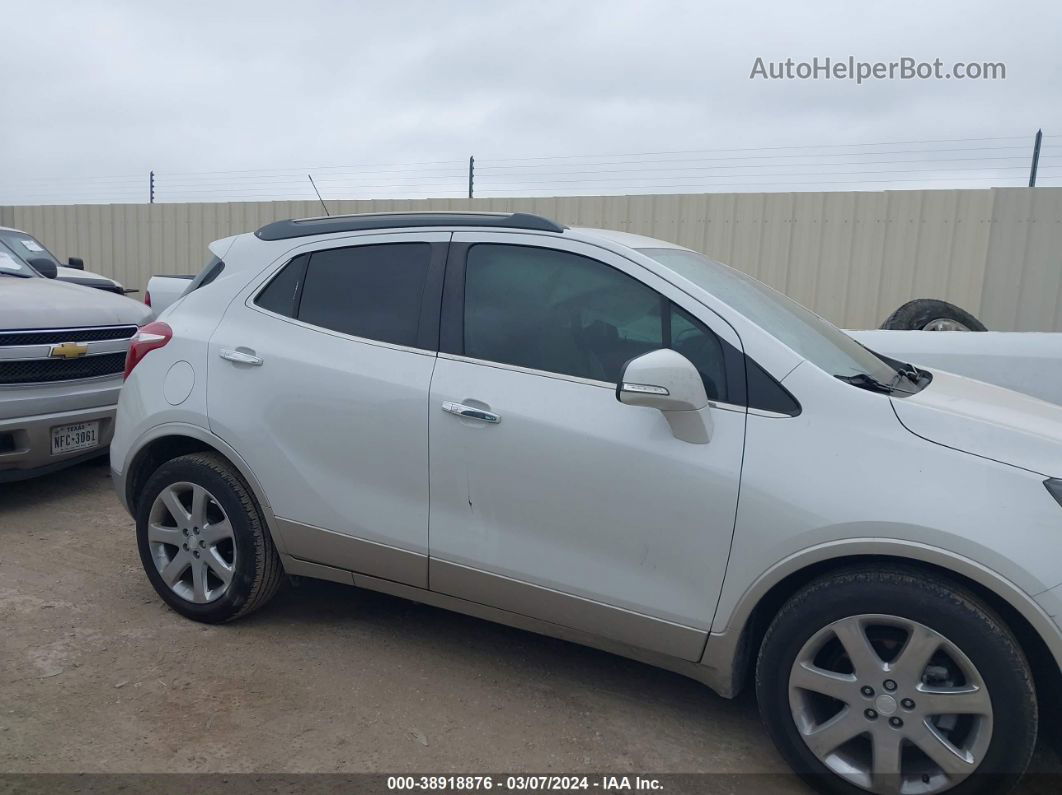 2019 Buick Encore Fwd Essence Белый vin: KL4CJCSM8KB740733