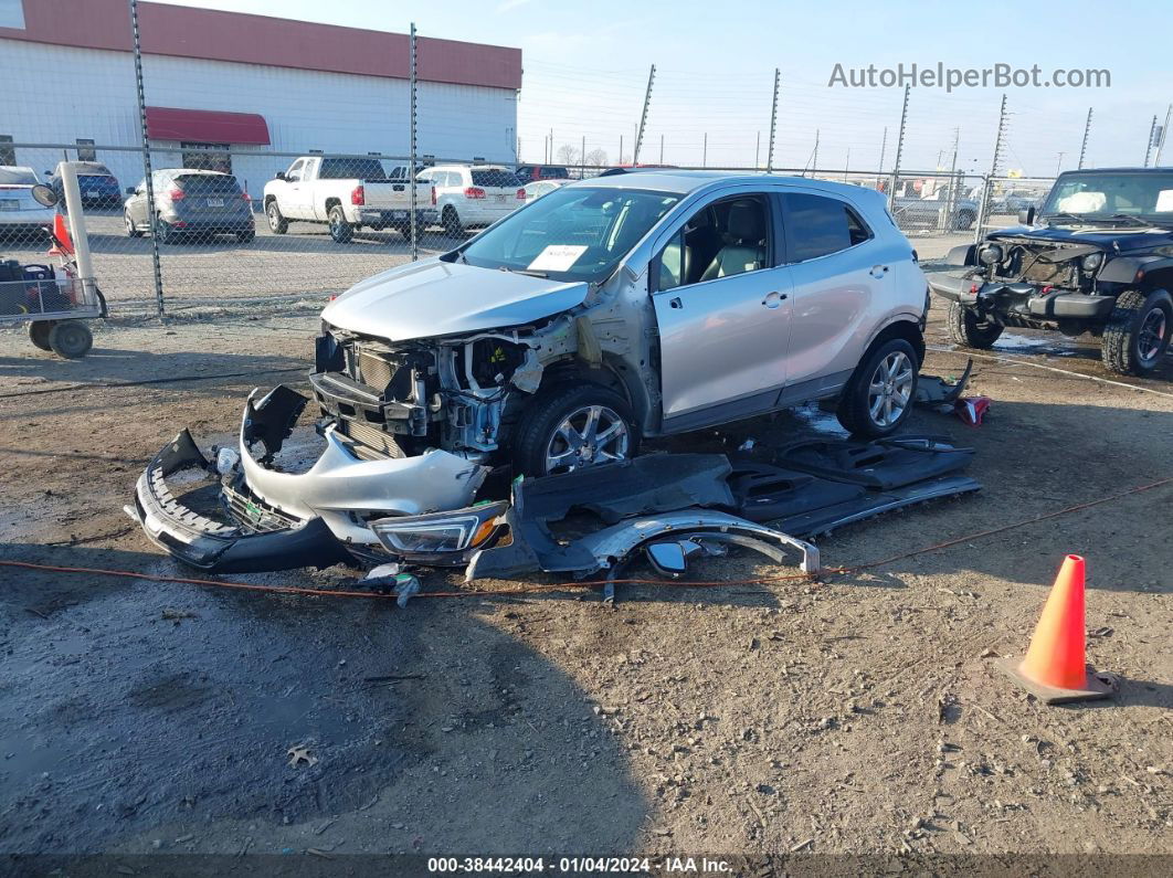 2019 Buick Encore Fwd Essence Silver vin: KL4CJCSM9KB752566