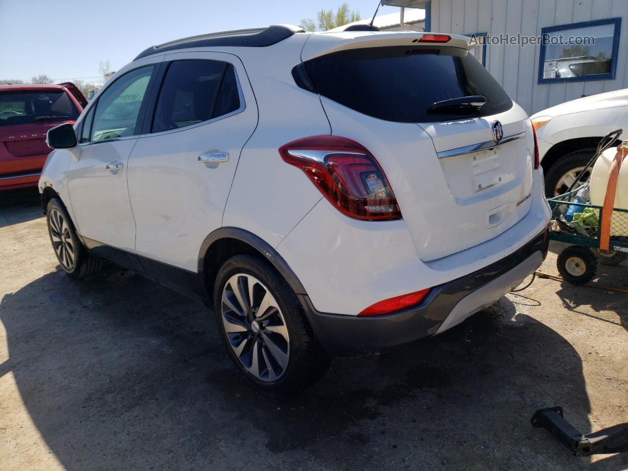 2019 Buick Encore Essence White vin: KL4CJCSM9KB804164