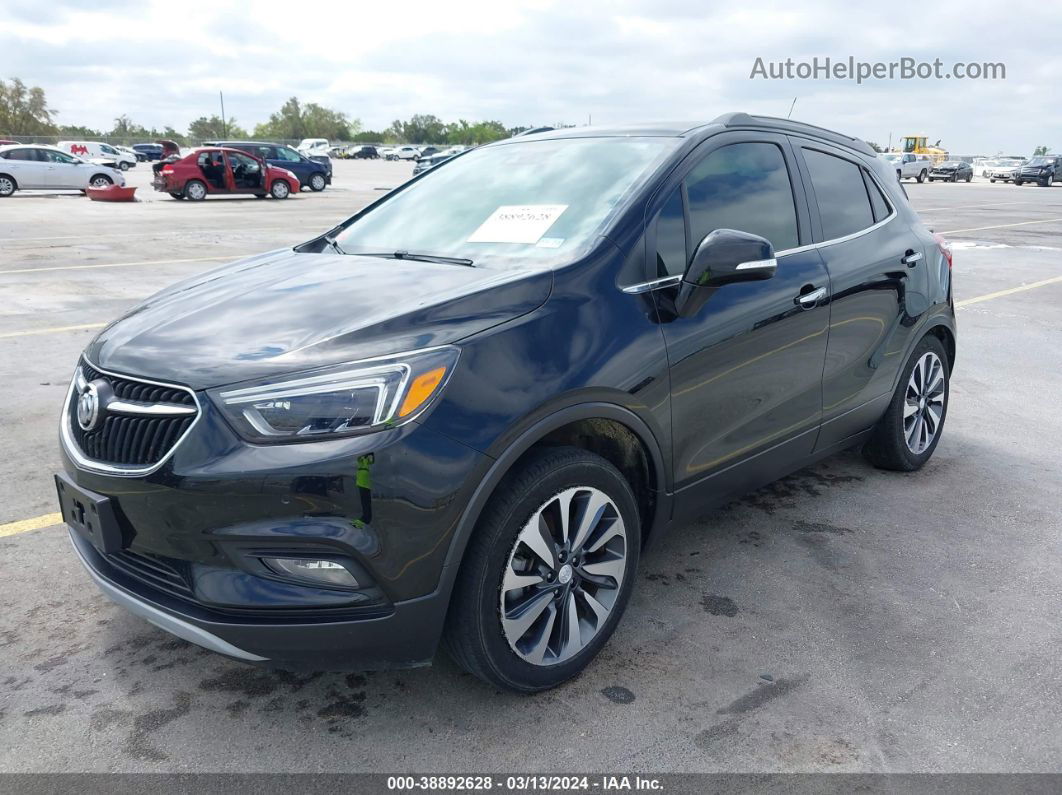 2019 Buick Encore Fwd Essence Черный vin: KL4CJCSM9KB814791