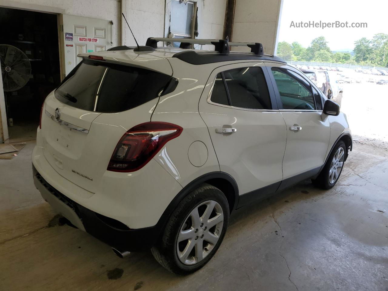 2019 Buick Encore Essence White vin: KL4CJCSM9KB905527