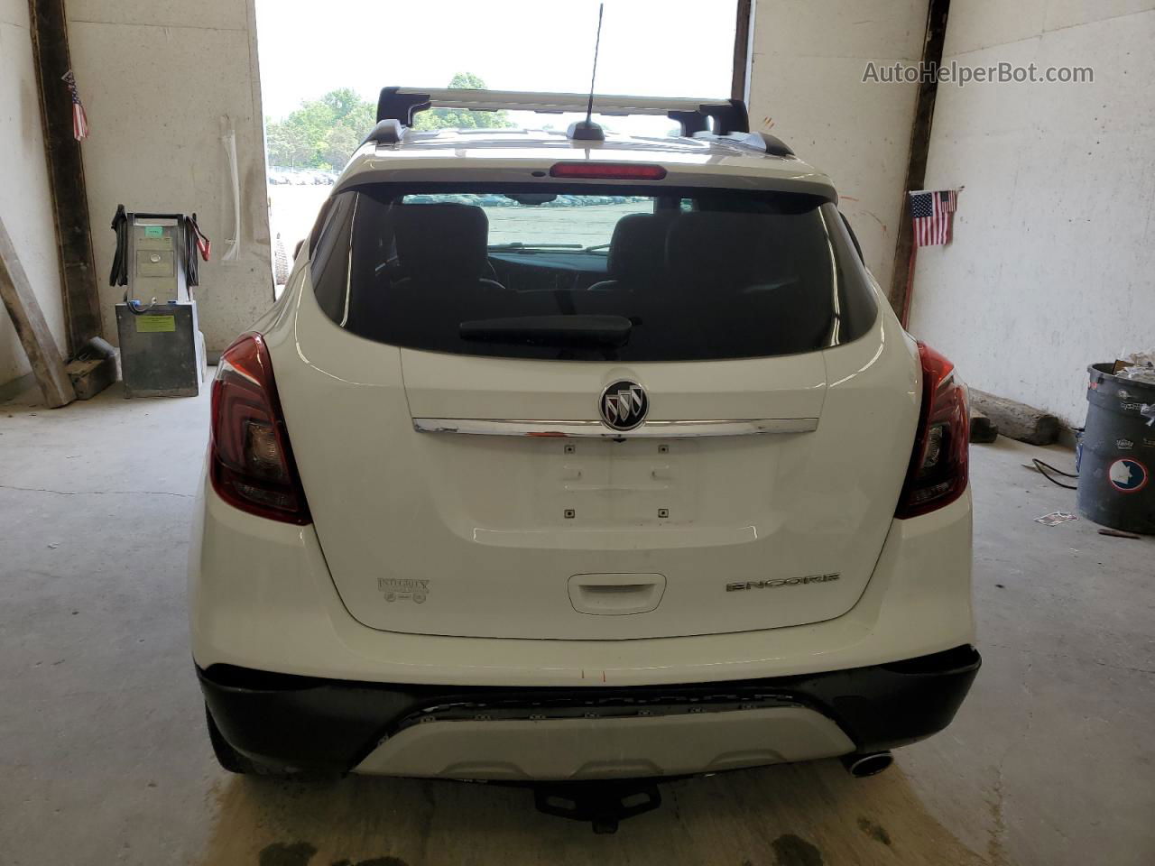 2019 Buick Encore Essence White vin: KL4CJCSM9KB905527