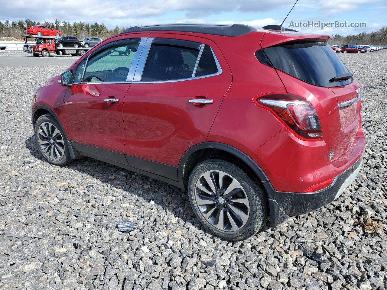 2019 Buick Encore Essence Maroon vin: KL4CJCSMXKB708091