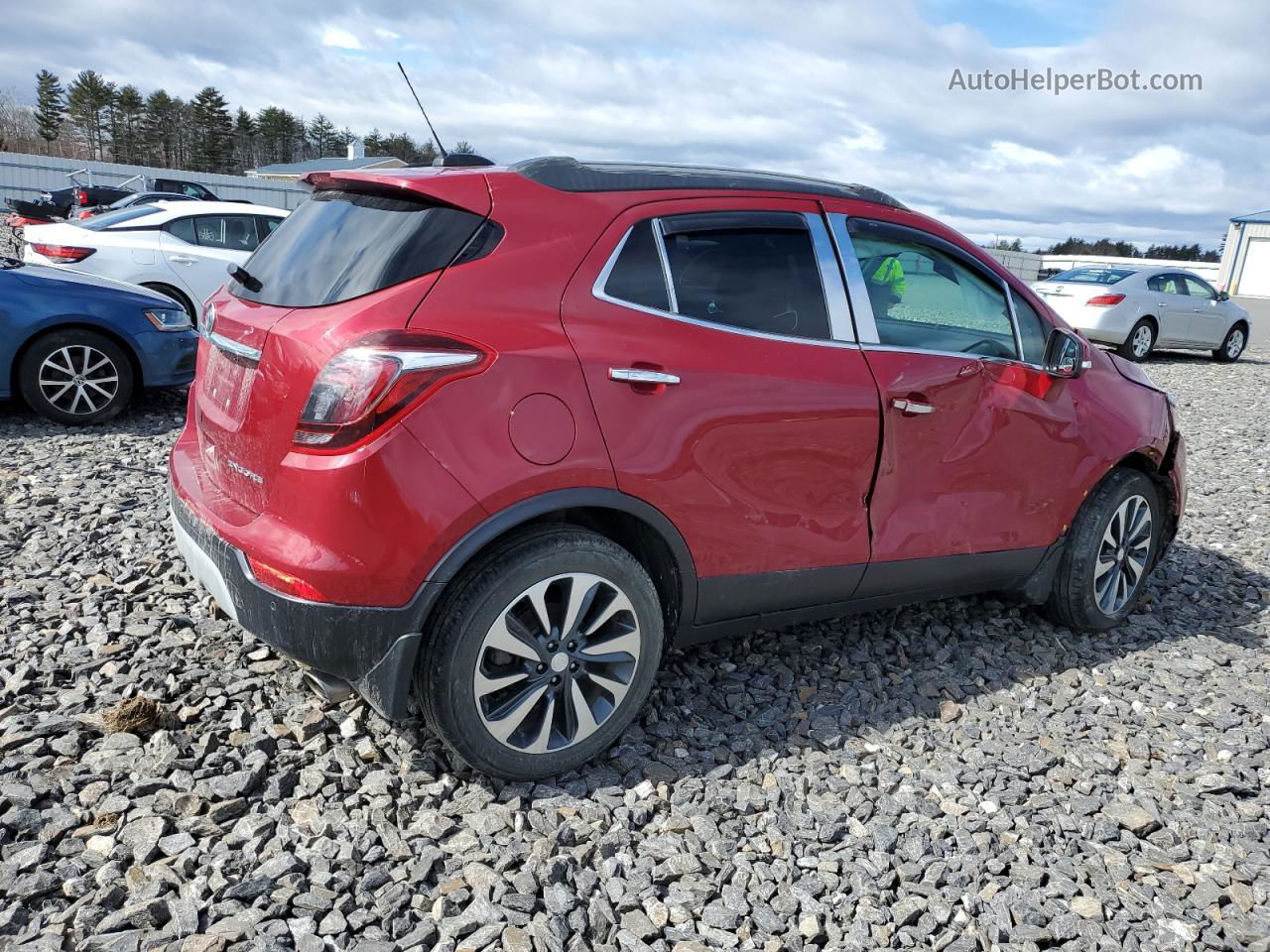 2019 Buick Encore Essence Maroon vin: KL4CJCSMXKB708091