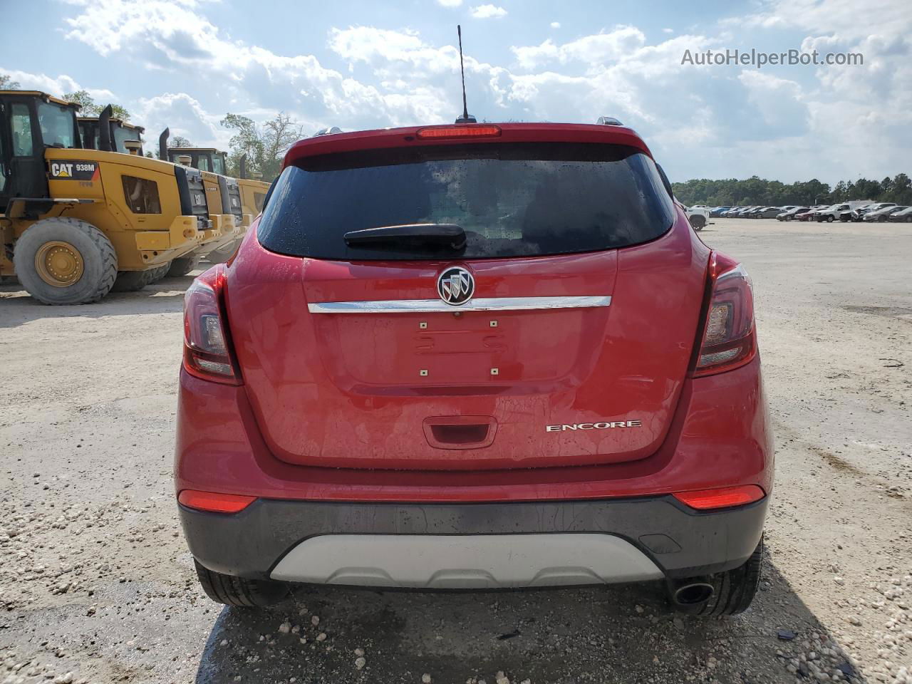 2019 Buick Encore Essence Красный vin: KL4CJCSMXKB760286