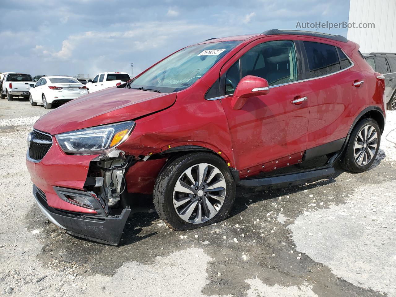 2019 Buick Encore Essence Красный vin: KL4CJCSMXKB760286