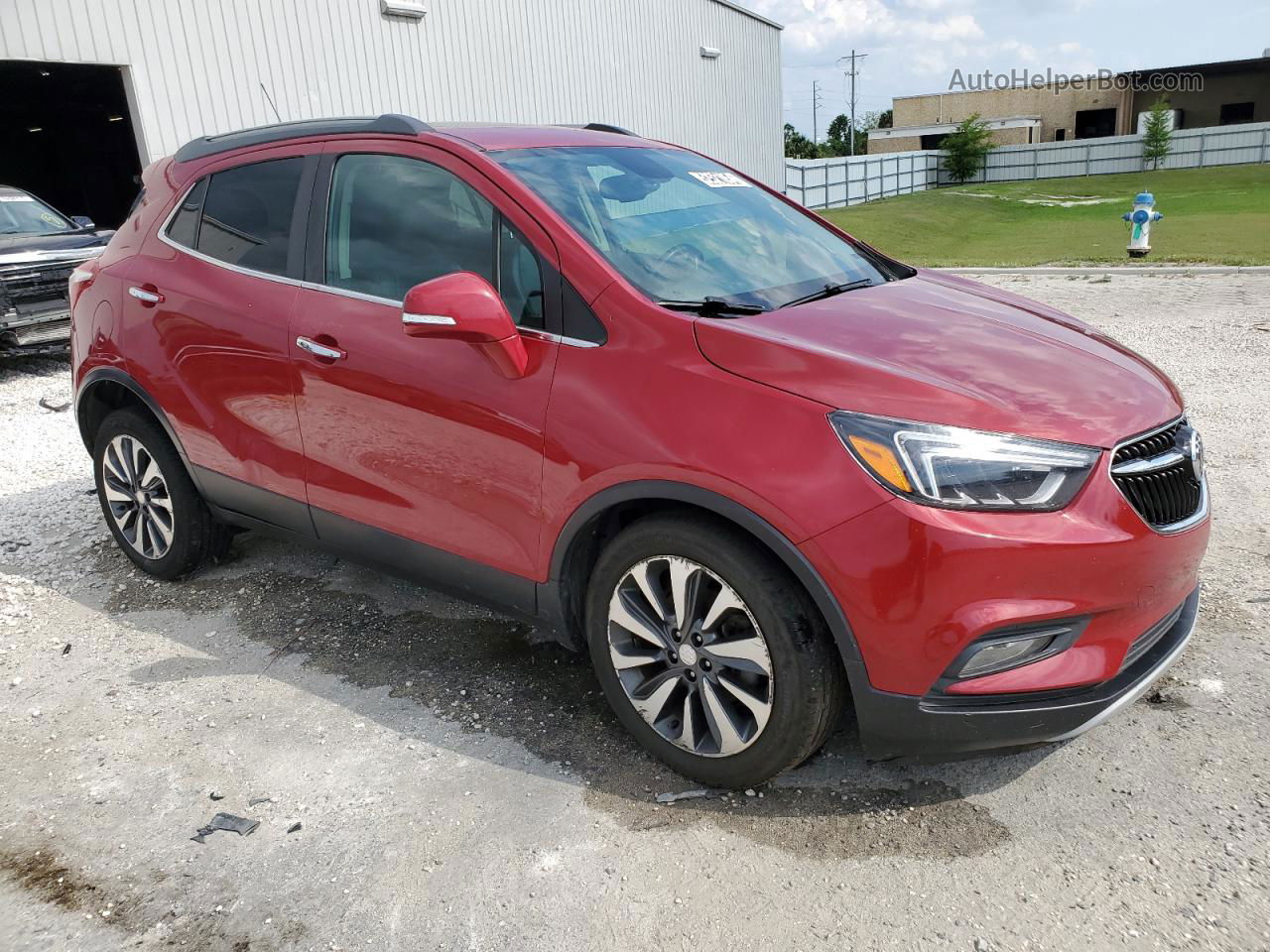 2019 Buick Encore Essence Красный vin: KL4CJCSMXKB760286