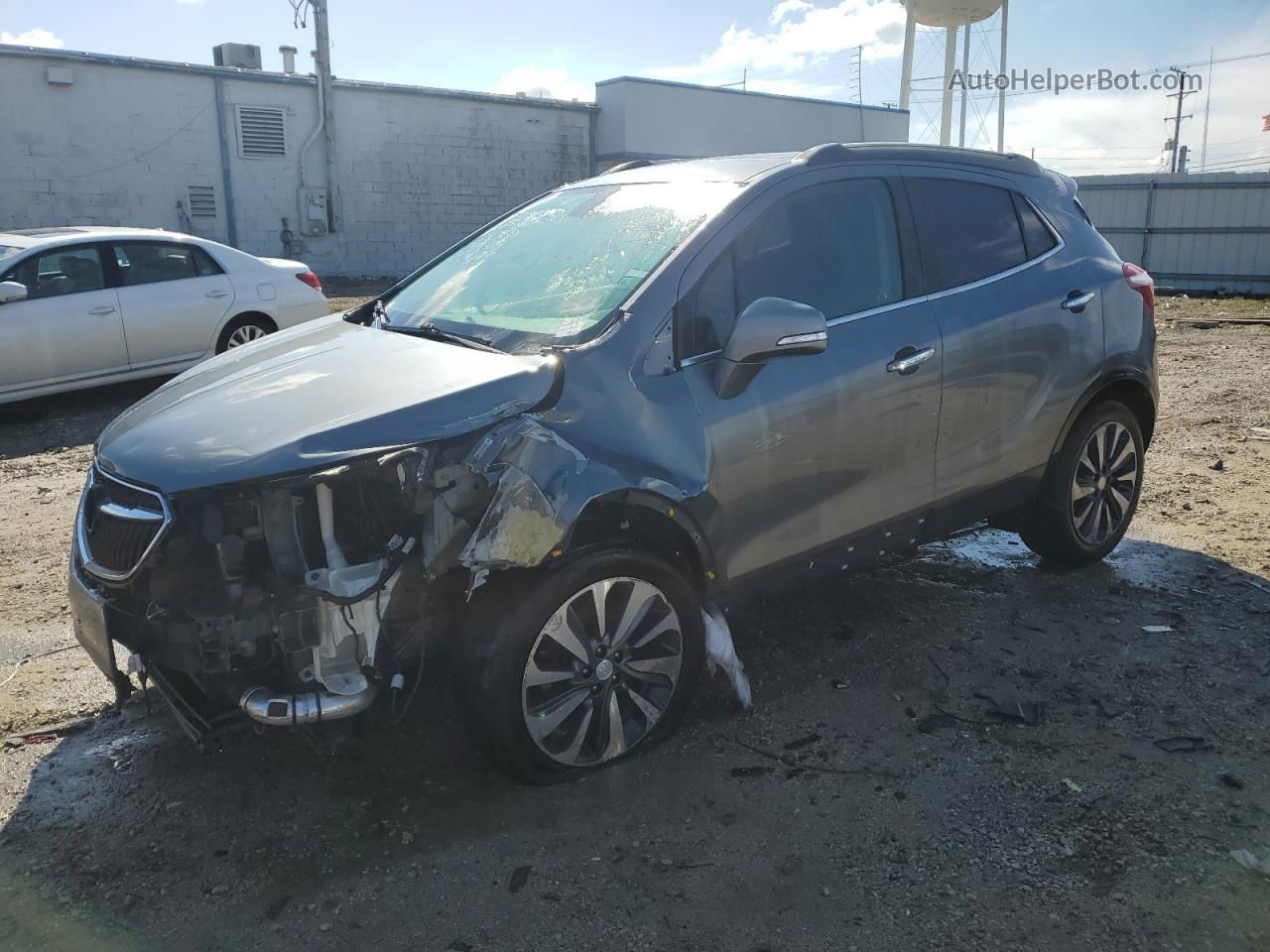 2019 Buick Encore Essence Silver vin: KL4CJCSMXKB768839