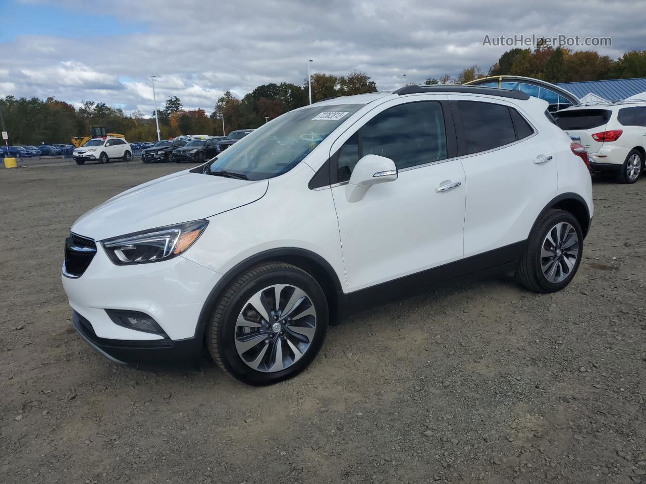 2019 Buick Encore Essence White vin: KL4CJCSMXKB785950