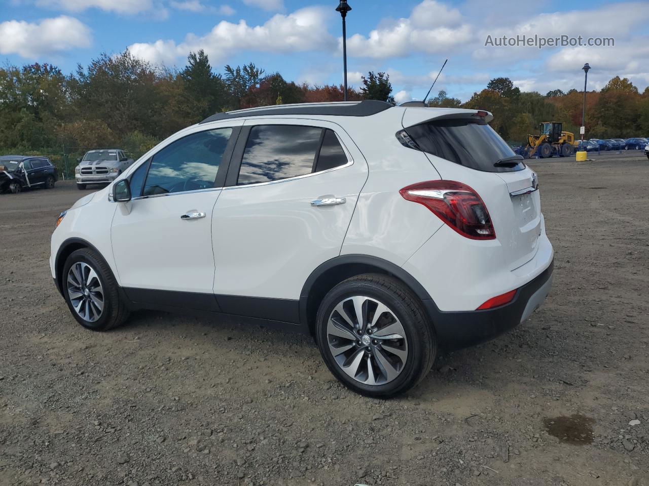 2019 Buick Encore Essence Белый vin: KL4CJCSMXKB785950