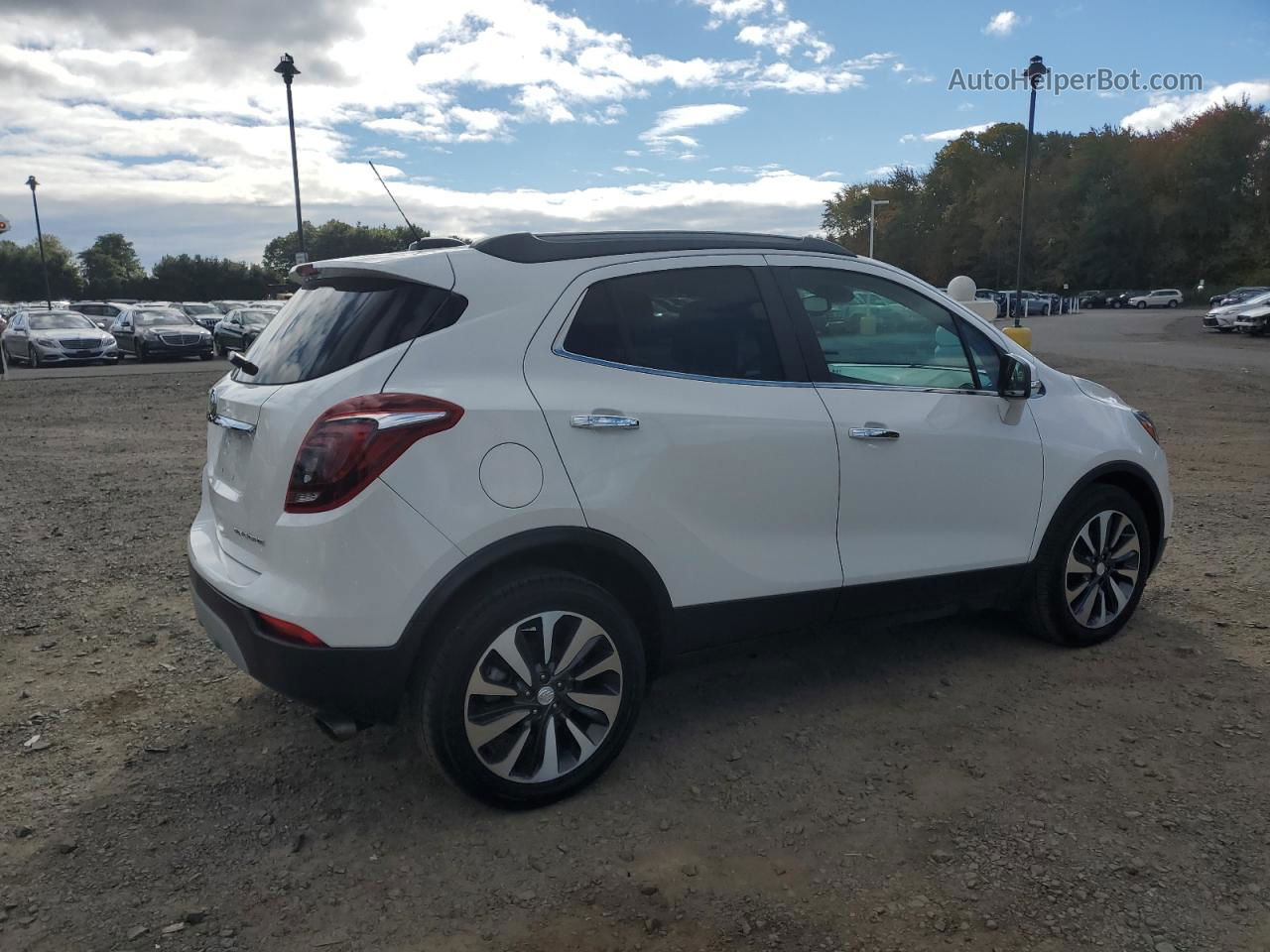 2019 Buick Encore Essence Белый vin: KL4CJCSMXKB785950