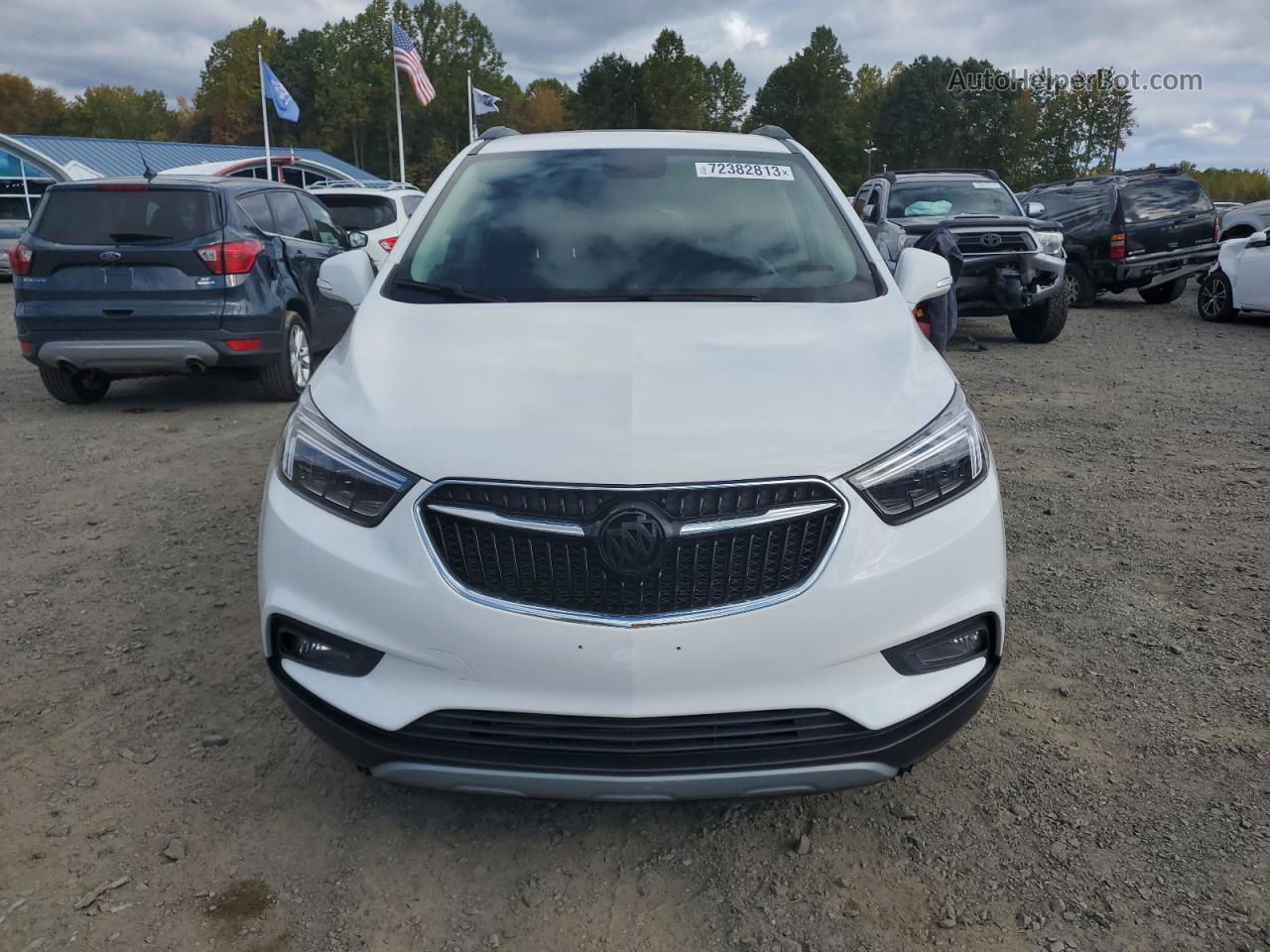 2019 Buick Encore Essence White vin: KL4CJCSMXKB785950