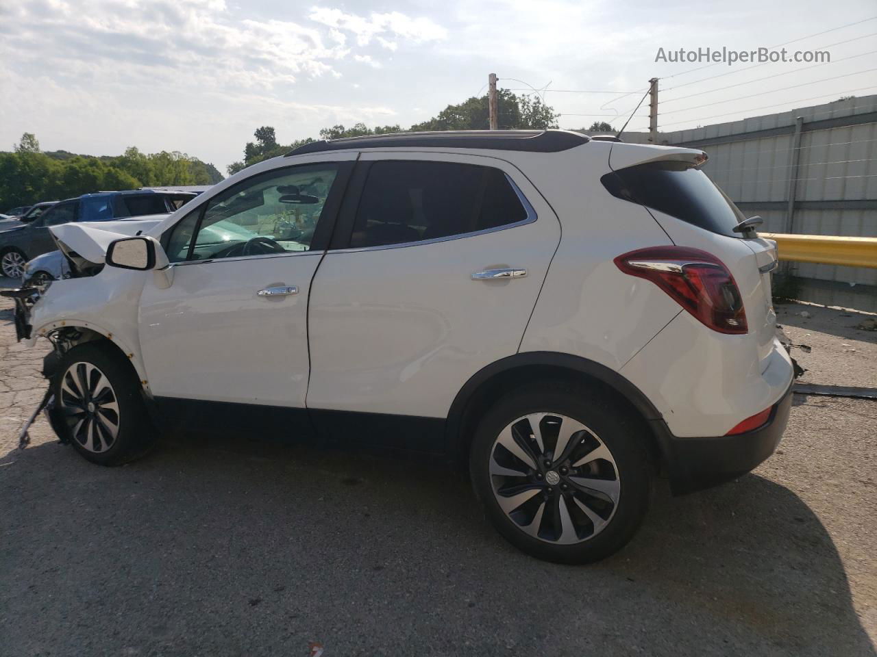 2019 Buick Encore Essence Белый vin: KL4CJCSMXKB896952