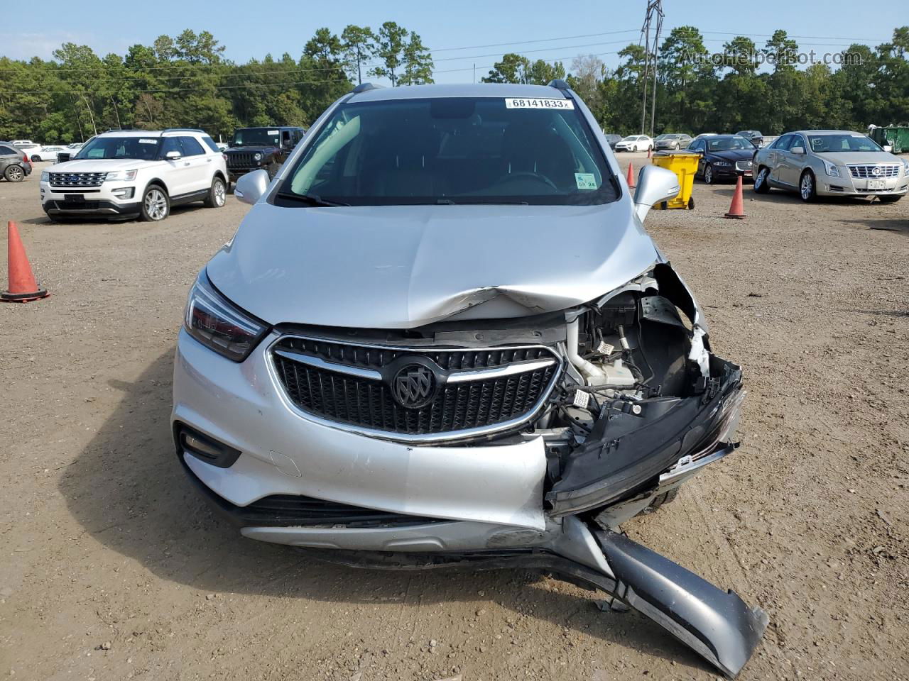 2019 Buick Encore Essence Silver vin: KL4CJCSMXKB947379