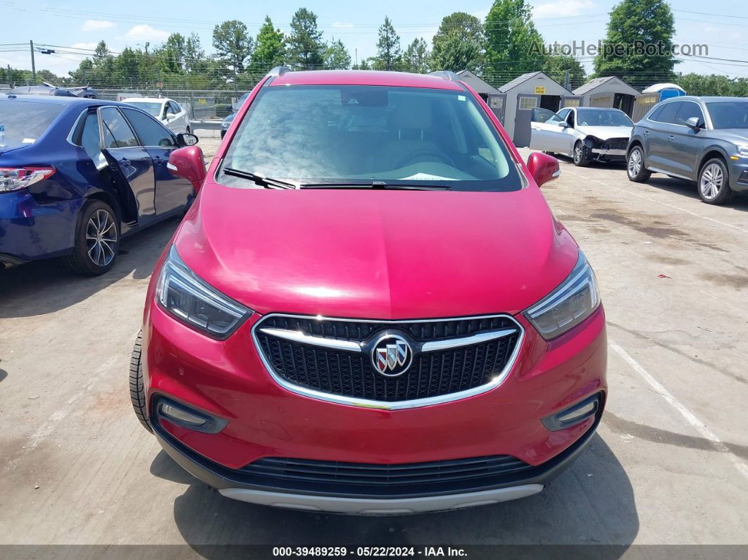 2018 Buick Encore Premium Red vin: KL4CJDSB0JB527780