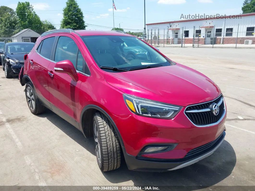 2018 Buick Encore Premium Red vin: KL4CJDSB0JB527780