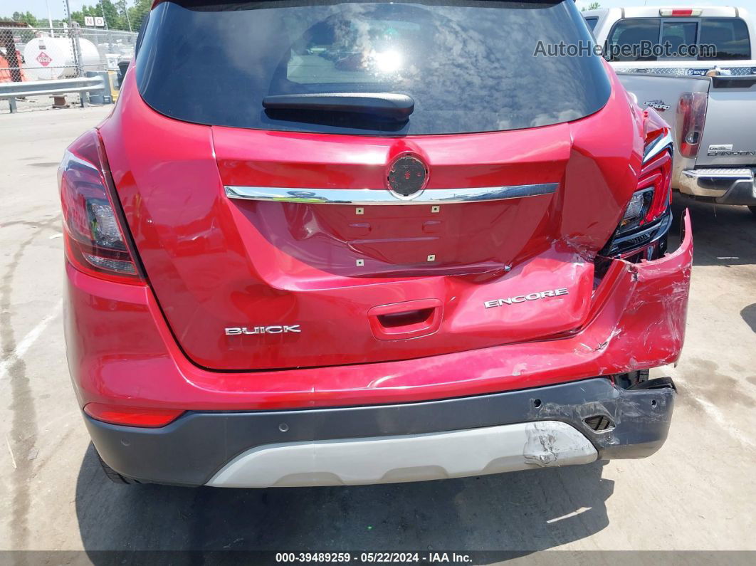 2018 Buick Encore Premium Red vin: KL4CJDSB0JB527780